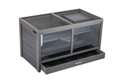 Image showing  1-Story Indoor ECOFLEX Park Avenue Rabbit Hutch, Jumbo, 24 in. x 43 in. x 24 in.