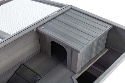 Image showing 5 th New Age Pet 1-Story Indoor ECOFLEX Park Avenue Rabbit Hutch, Jumbo, 24 in. x 43 in. x 24 in.