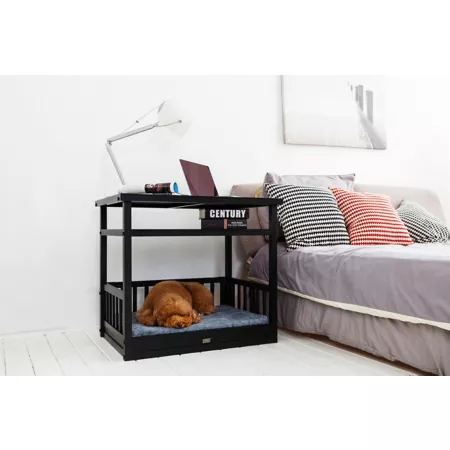 New Age Pet Sundown Pet Bed with Nightstand with ECOFLEX Non-Toxic Pet Furniture Style Beds