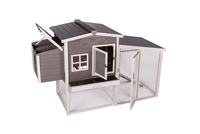 Image showing  Hampton Chicken Coop with Pen, 4 Chicken Capacity