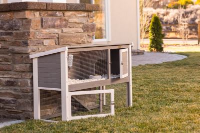 New Age Pet Columbia Rabbit Hutch, Made with ECOFLEX
