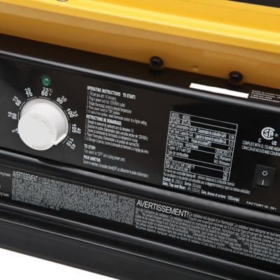 Image showing  Kerosene/Diesel Forced-Air Torpedo Heater, 2,000 sq. ft., 80,000 BTU