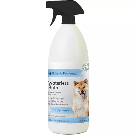 Natural Chemistry 24 oz Miracle Care Waterless Pet Bath Waterless Bath & Wipes