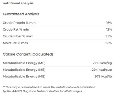 Image showing  Vital Clean Nutrition Small Breed Grain Free Chicken Recipe Fresh Dog Food, 1 lb.