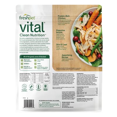 Image showing  Vital Clean Nutrition All Life Stages Shredded Chicken Recipe with Sweet Potatoes and Carrots Fresh Dog Food, 4.5 lb.