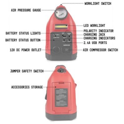 Image showing 7 th Wagan Tech JumpBoost Air Battery Booster