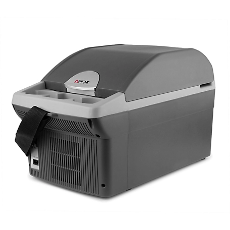 Wagan Tech 12V Thermo-Electric 14L Cooler and Warmer, 12 in. L x 8.25 in. W x 5.5 in. H Internal Dimensions, 8 lb., 12V DC