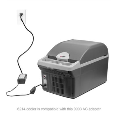 Image showing 5 th Wagan Tech 12V Thermo-Electric 14L Cooler and Warmer, 12 in. L x 8.25 in. W x 5.5 in. H Internal Dimensions, 8 lb., 12V DC