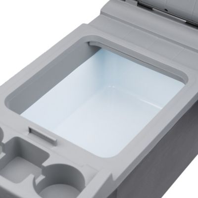 Image showing 14 th Wagan Tech 12V Thermo-Electric 14L Cooler and Warmer, 12 in. L x 8.25 in. W x 5.5 in. H Internal Dimensions, 8 lb., 12V DC