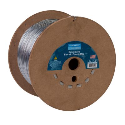 Bekaert 2,640 ft. x 322 lb. Electric Fence Wire, 14 Gauge