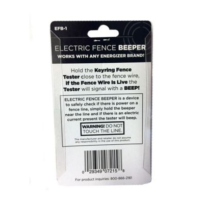 Image showing  Electric Fence Key Ring Beeper
