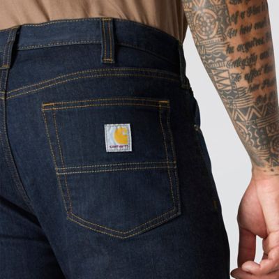 Image showing 1 th Carhartt Men's Slim Tapered Rugged Flex Jean