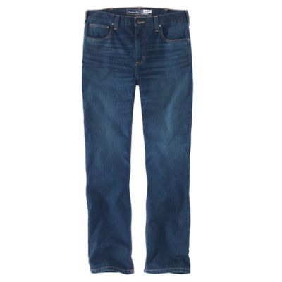 Carhartt Men's Relaxed Fit Mid-Rise Rugged Flex Straight Leg Jeans