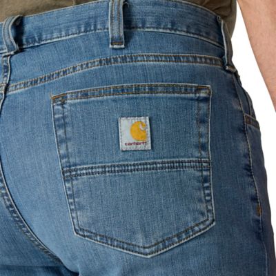 Image showing 6 th Carhartt Men's Relaxed Fit Mid-Rise Rugged Flex Straight Leg Jeans