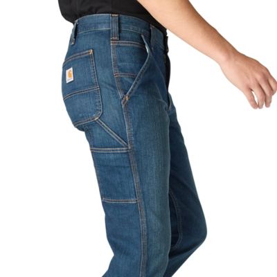 Image showing  Men's Relaxed Straight Rugged Flex Denim Dungaree