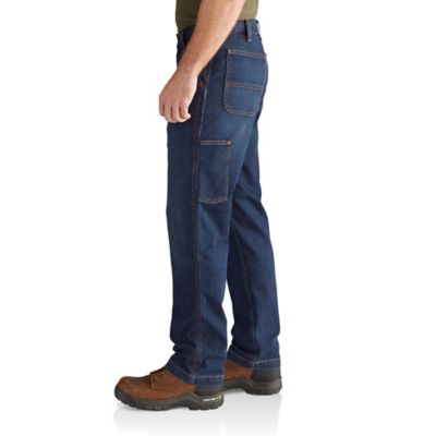 Image showing  Men's Relaxed Straight Rugged Flex Denim Dungaree