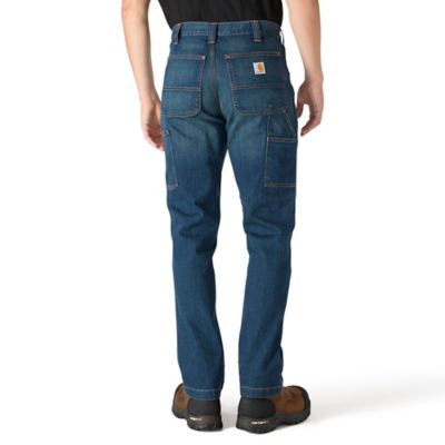 Image showing 1 th Carhartt Men's Relaxed Straight Rugged Flex Denim Dungaree