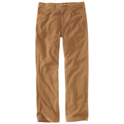 Carhartt Men's Rugged Flex Relaxed Fit High-Rise Rigby 5-Pocket Work Pants