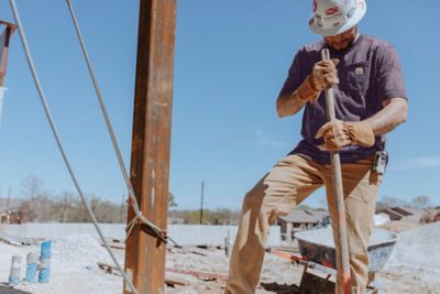 Image showing  Men's Rugged Flex Relaxed Fit High-Rise Rigby 5-Pocket Work Pants