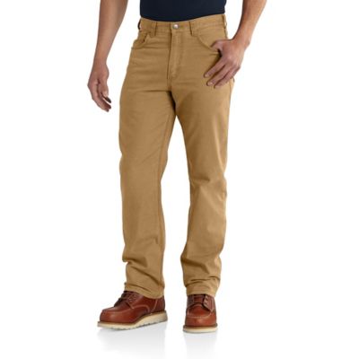 Image showing 2 th Carhartt Men's Rugged Flex Relaxed Fit High-Rise Rigby 5-Pocket Work Pants