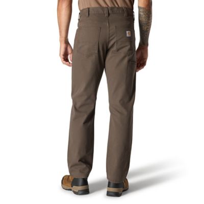 Image showing 1 th Carhartt Men's Rugged Flex Relaxed Fit High-Rise Rigby 5-Pocket Work Pants