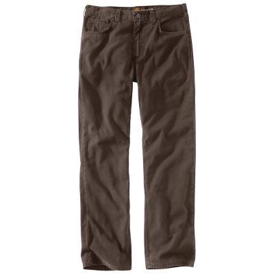 Carhartt Men's Rugged Flex Relaxed Fit High-Rise Rigby 5-Pocket Work Pants