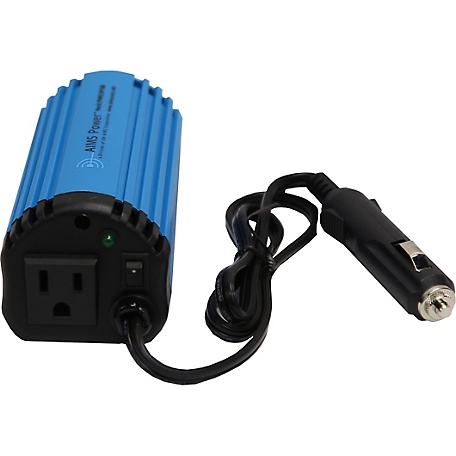 AIMS Power 120W Power Inverter for Cup Holder, 12VDC to 120VAC
