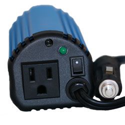 Image showing  120W Power Inverter for Cup Holder, 12VDC to 120VAC