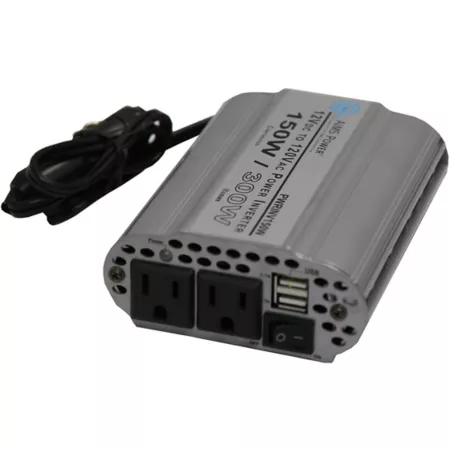 AIMS Power 150W Inverter 12V DC to 120V AC Power Inverters