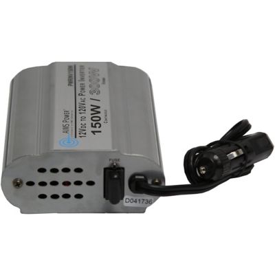 Image showing  150W Power Inverter, 12VDC to 120VAC