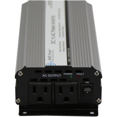 AIMS Power 800 Watt Power Inverter with Cables, 12VDC to 120VAC