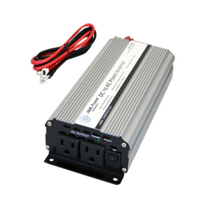 Image showing  800 Watt Power Inverter with Cables, 12VDC to 120VAC