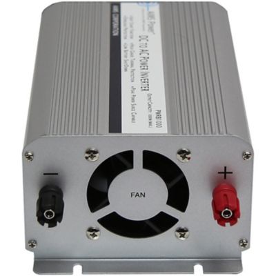 Image showing  1,250W Power Inverter, 12VDC to 120VAC, Economical