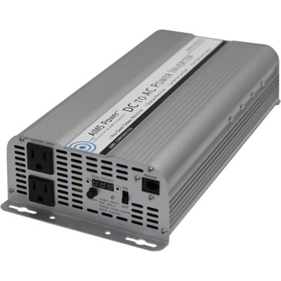 AIMS Power 2,500W Modified Sine Power Inverter, 12VDC to 120VAC