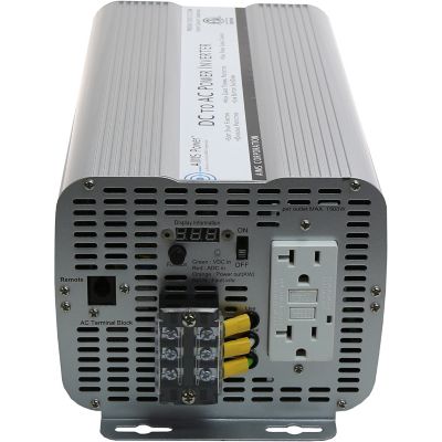 Image showing  3,000 Watt Modified Sine Power Inverter, 12VDC to 120VAC, ETL Listed