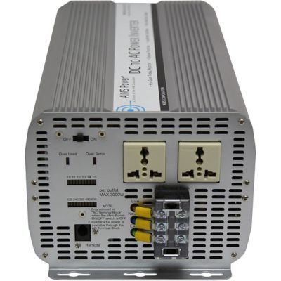 AIMS Power 5,000 Watt Modified Sine Inverter, 12VDC to 220/230/240VAC