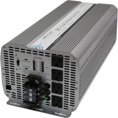 AIMS Power 8000W Modified Sine Inverter, 12VDC to 120VAC, PWRINV8KW12V