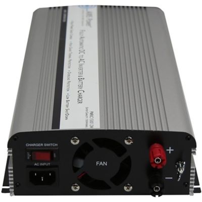 Image showing  1,500 Watt Modified Sine Inverter Charger, 12VDC to 120VAC