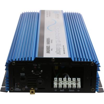 AIMS Power 1,000W Pure Sine Inverter Charger with Transfer Switch, 12VDC to 120VAC
