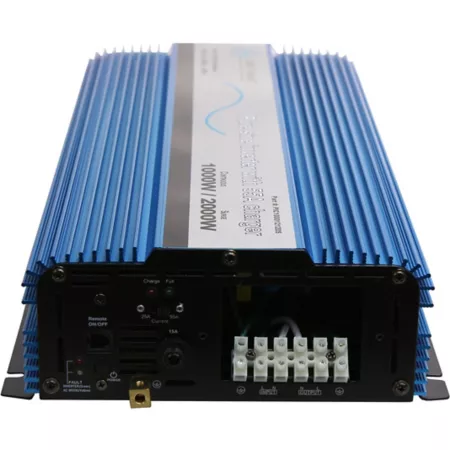 AIMS Power 1000W Pure Sine Wave Inverter Charger with Transfer Switch 12V DC to 120V AC Power Inverters