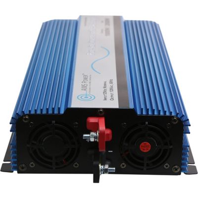 Image showing  1,000W Pure Sine Inverter Charger with Transfer Switch, 12VDC to 120VAC