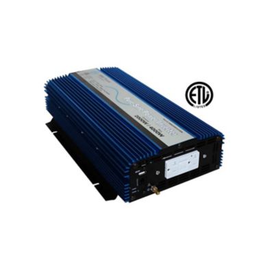 AIMS Power 2,000 Watt Pure Sine Power Inverter, 12VDC to 120VAC, ETL Listed to UL 458