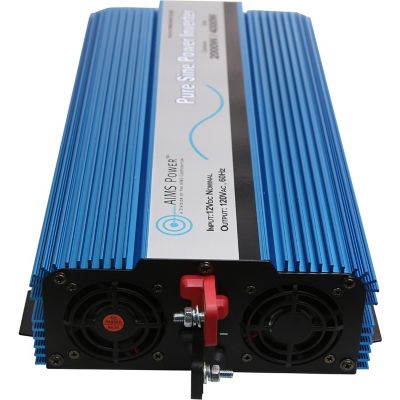 Image showing  2,000 Watt Pure Sine Power Inverter, 12VDC to 120VAC, ETL Listed to UL 458