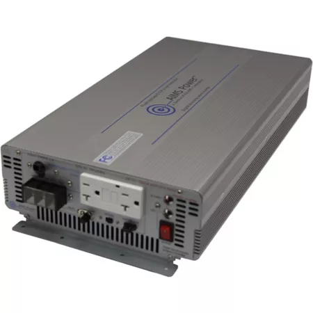 AIMS Power 2000W Industrial Grade Pure Sine Wave Inverter 12V DC to 120V AC Power Inverters