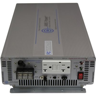 Image showing  2,000W Industrial Grade Pure Sine Power Inverter, 12VDC to 120VAC