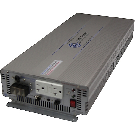 AIMS Power 3,000W Pure Sine Power Inverter, 12VDC to 120VAC, Industrial Grade