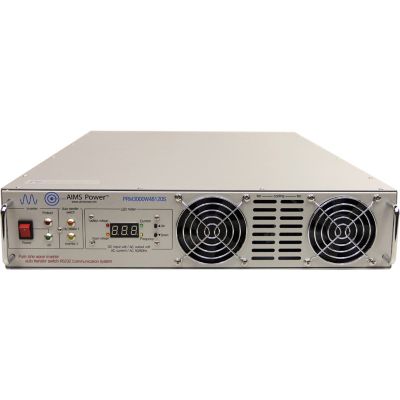 Image showing  3,000 Watt Rack Mount Inverter, 48V to 120VAC, Pure Sine