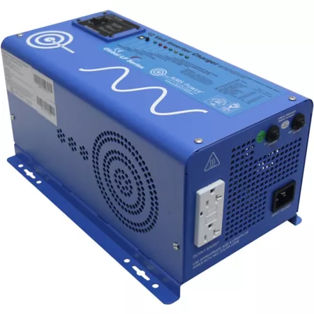 AIMS Power 1500W Pure Sine Wave Inverter Charger 12V DC to 120V AC Power Inverters