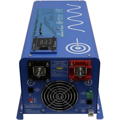 Image showing  2,000 Watt Pure Sine Inverter Charger, 12VDC to 120VAC