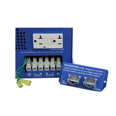 Image showing  2,000 Watt Pure Sine Inverter Charger, 12VDC to 120VAC